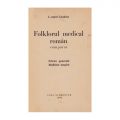 I. Aurel Candrea, Folklorul medical român, 1944