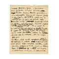 Mircea Eliade, manuscrisul unui eseu despre Giovanni Papini
