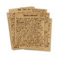 Mircea Eliade, manuscrisul eseului „Geometrul Ahasverus”