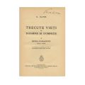C. Gane, Trecute vieți de doamne și domnițe, trei volume, cu dedicație 