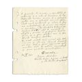 Henri Coandă, scrisoare olografă, 12 octombrie 1912 - Piesă rară