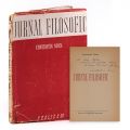 Constantin Noica, Jurnal filosofic, 1944, cu dedicație pentru Dan Botta 