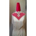 Rochie de ceremonie lucrată manual de creatoarea Mihaela Constantin