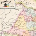 Harta României pe județe