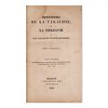 Mihail Kogălniceanu, Histoire de la Valachie, de la Moldavie, et des Valaques transdanubiene, 1837