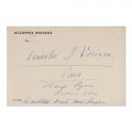Dimitrie Gusti, scrisoare expediată lui I. Voronca, 17 martie 1946