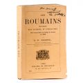 A. D. Xenopol, Les roumains, cu dedicația autorului