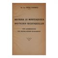 Petre Pandrea, Contribuții la sursele juridice germane ale lui Montesquieu, cu dedicație pentru Nicolae Titulescu