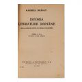 Gabriel Drăgan, Istoria literaturii române, 1946, cu dedicație pentru Ioan Țuțea