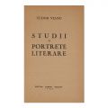 Tudor Vianu, Studii și portrete literare, 1938, cu dedicație pentru Victor Eftimiu și cu ex-librisul prof. Ion Iliescu