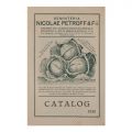 Semințeria Nicolae Petroff & Fii, catalog pe anul 1930