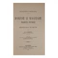 A. D. Xenopol, Primul proiect de constituțiune a Moldovei + Românii și maghiarii înaintea istoriei + Originile Partidului Național, 1898 -1906