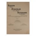 Revista științelor veterinare, anul X, iunie 1929, număr festiv