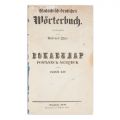 Andreas Iser, Vocabular românesc-nemțesc, 1850