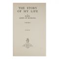 Marie Queen of Roumania, The Story of My Life, trei volume, 1935, cu semnătura reginei Maria