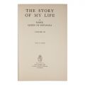 Marie Queen of Roumania, The Story of My Life, trei volume, 1935, cu semnătura reginei Maria