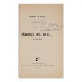 Damian Stănoiu, Dâmboviță apă dulce…, 1941, cu dedicație pentru Constantin Tănase