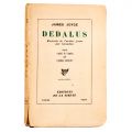 James Joyce, Dedalus, 1924, cu semnătura autorului