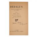 James Joyce, Dedalus, 1924, cu semnătura autorului