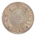Concursul de Agricultură și Industrie, medalie din argint oferită drept premiu, cca. 1881, gravor Kullrich F.