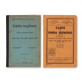 Limba maghiară. A două carte de citire, 1905 + Carte de limba română pentru clasa I, 1934