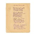 Ioan Nenițescu, Pui de lei + manuscrisul a două poezii incluse în volum