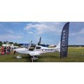  O oră de zbor pentru 3 persoane cu un avion privat Cirrus SR22T, pilot Radu Merică