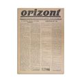 Publicația „Orizont”, 14 numere 1944-1945