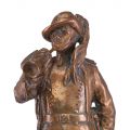 I. Hagiescu, Gornistul, statuetă din bronz, cca. 1929