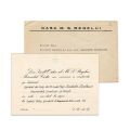Invitație trimisă gr. Constantin Sănătescu, 11 Noiembrie 1944