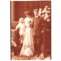 Principesa Maria alături de principii Carol și Nicolae, fotografie de mari dimensiuni, cu semnătură olografă, 1907