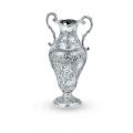 Vaza înaltă argintată cu mânere Chinelli  by Azay