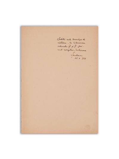 I. L. Caragiale, Opere, ediție îngrijită de Paul Zarifopol și Șerban Cioculescu, 7 volume, cu autograful și dedicația lui Șerban Cioculescu
