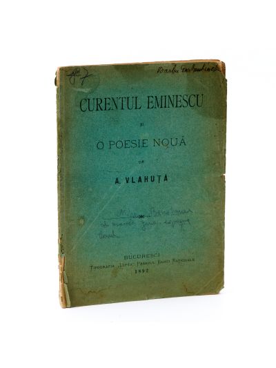 A. Vlahuță, Curentul Eminescu și o poezie nouă, 1892