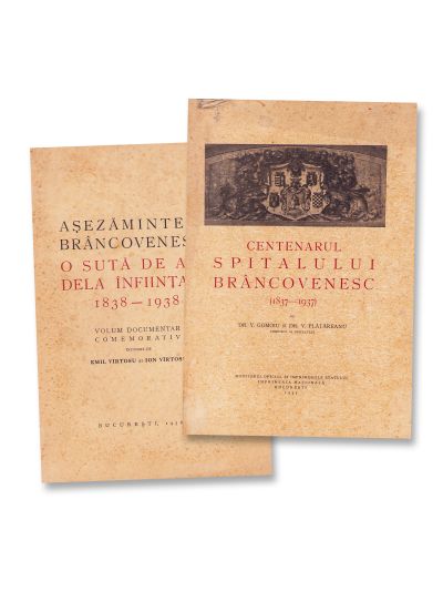 O sută de ani de la înființarea Așezămintelor Brâncovenești + Centenarul Spitalului Brâncovenesc, 1937-1938