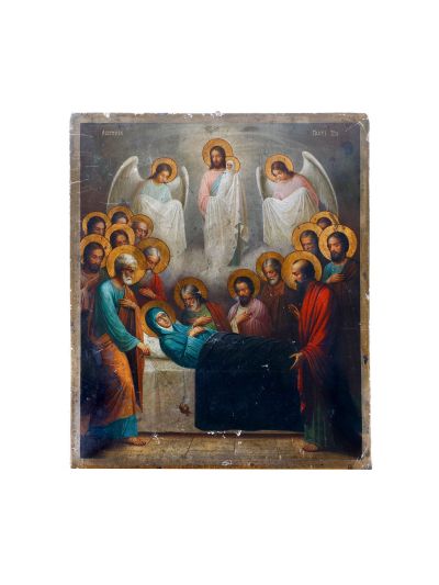 Icoană Adormirea Născătoarei de Dumnezeu, secolul al XX-lea