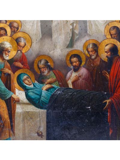 Icoană Adormirea Născătoarei de Dumnezeu, secolul al XX-lea