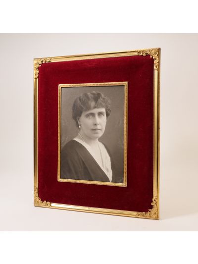 Portretul reginei Maria a României, fotografie de epocă