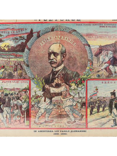 Publicația „Vulturul”, 5 noiembrie 1906 - număr dedicat lui Vasile Alecsandri 