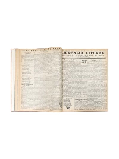 George Călinescu, Publicația „Jurnalul Literar”, Anul I, 1939