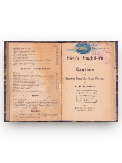 Legendar românesc pentru clasa a doua a școalelor populare, 1882 + Steaua magilor sau cântece la nașterea Domnului, 1875 
