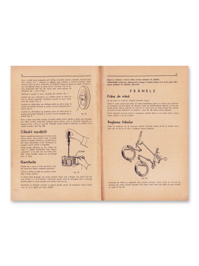 Manual de manipulare și întreținere al tractorului McCormick sau Deering model „FS”, 1932