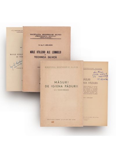 Măsuri de igiena pădurii, 1953 + Noile utilizări ale lemnului și tehnica silvică, 1943