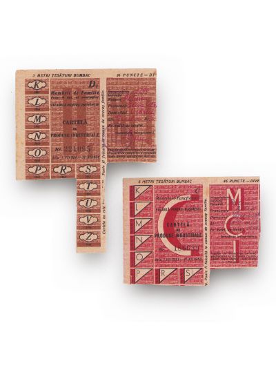 Două cartele de produse industriale, 1953 - 1954 