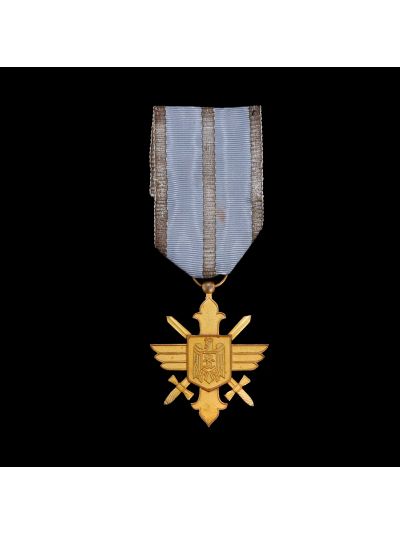 Ordinul „Virtutea Aeronautică”, în grad de „Cruce de aur”, pentru militari, 1938, atelier André Lavrillier