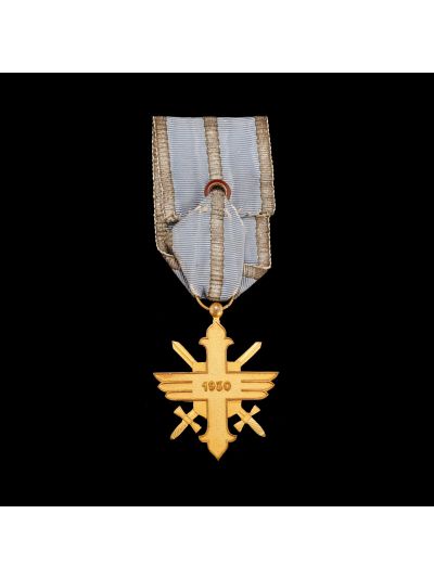 Ordinul „Virtutea Aeronautică”, în grad de „Cruce de aur”, pentru militari, 1938, atelier André Lavrillier