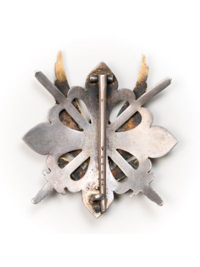 Insigna de Război a Cercetașilor, model Carol al II-lea, 1935