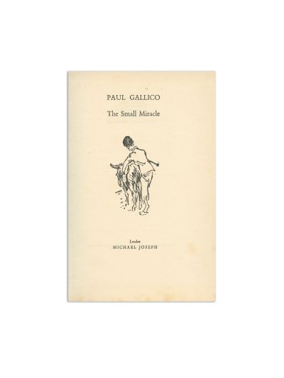 Paul Gallico, The Small Miracle, 1951, 