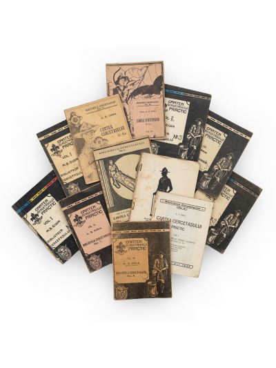 A. S. Goia, Cartea cercetașului începător, un volum, 1933 + Cartea cercetașului practic, 11 volume, 1933-1936