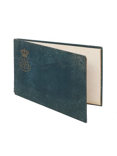 Harta Deltei și a gurilor Dunării, 1924, cu monograma regelui Carol al II-lea